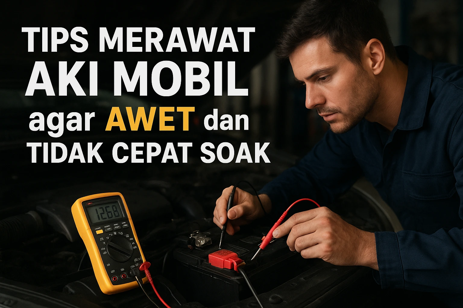 Cara Merawat Aki Mobil Agar Tetap Kuat Meski Jarang Dikendarai