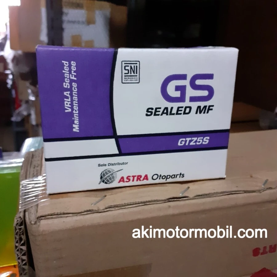 Aki Motor Shogun 125, Spin, Skywave, Skydrive, Nex, Arashi Gs Astra GTZ5S Original